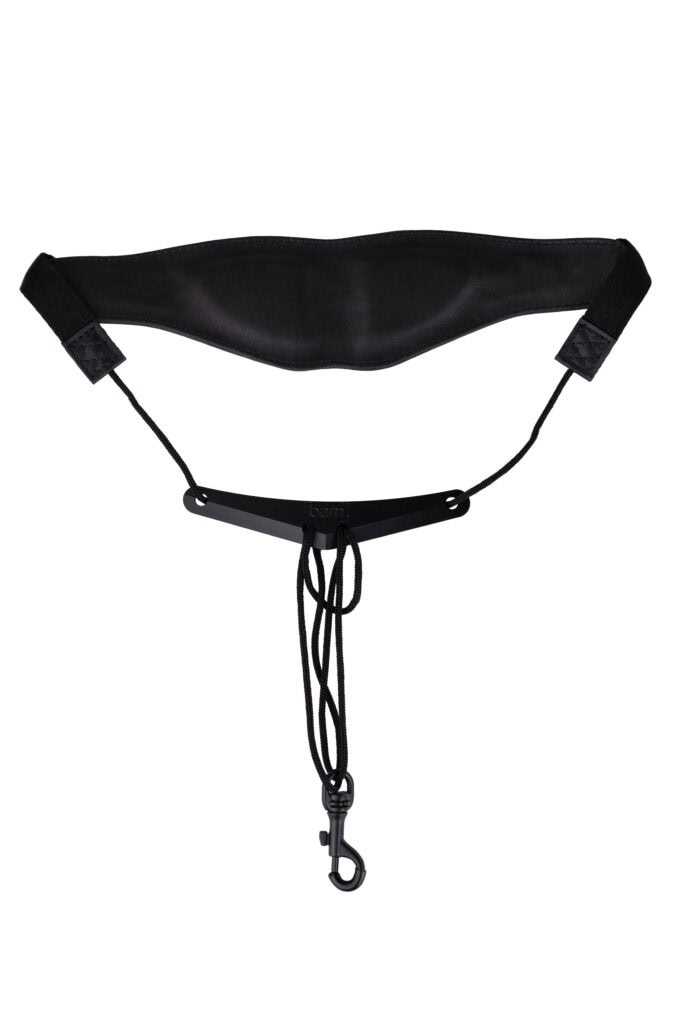 アクセサリー Bungee Leather Neck Strap Off Black Bungee Leather Neck Strap Off Black | meanswhile